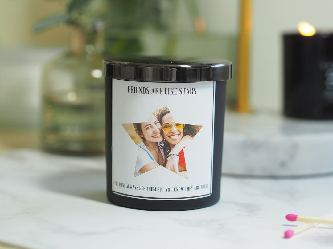 Best Friend Candle Gifts Photo Candle for Friend Etsy UK