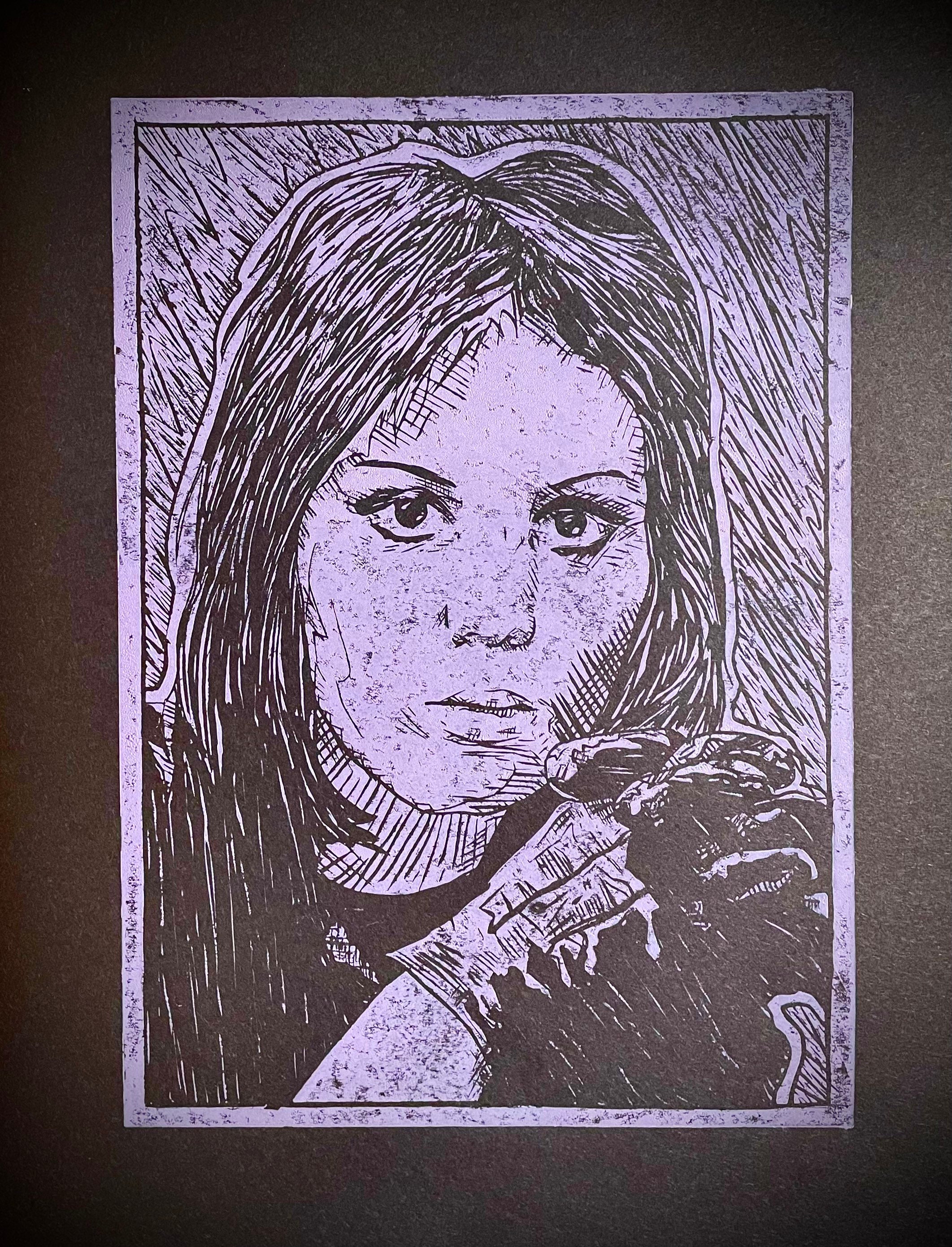 Joan Jett Print Etsy