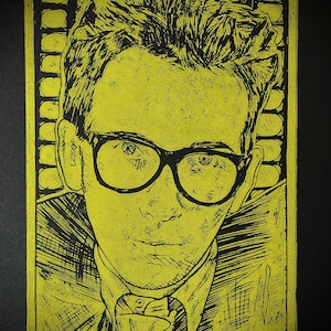 Elvis Costello yellow print