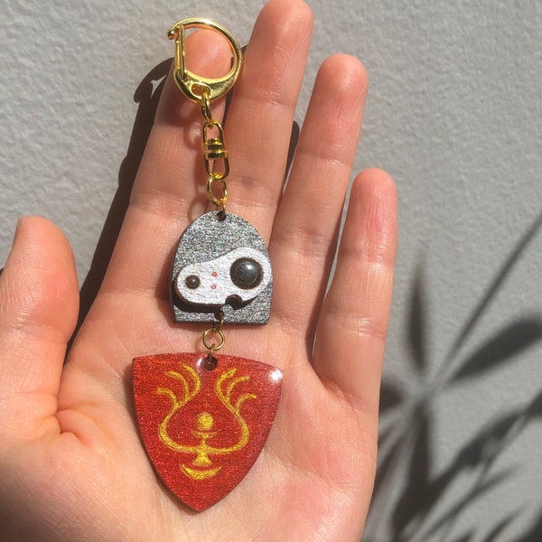 Ghibli / Castle in the Sky / Red Keychain