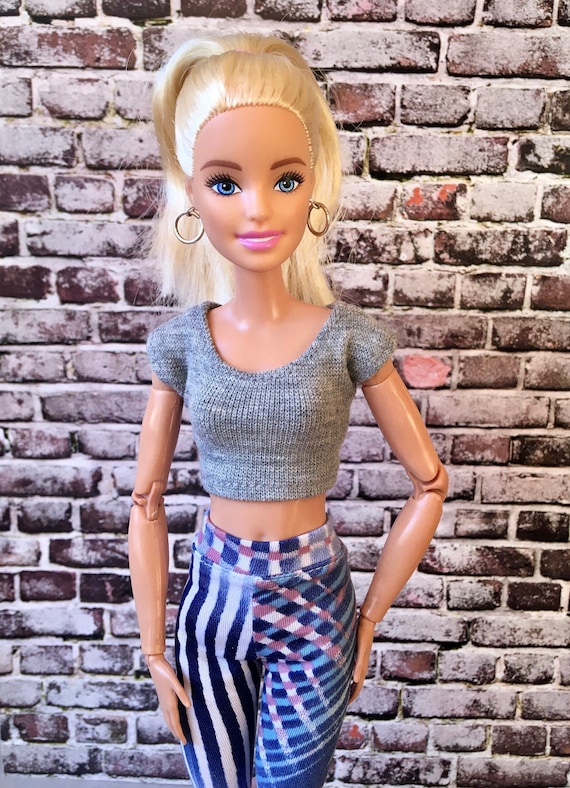Basic Crop T-shirt for Barbie Barbie 