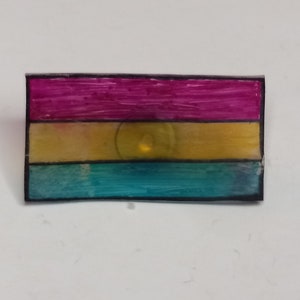 Pan Pride Flag Pin