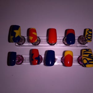 Punk Rock DC Superman Press-Ons