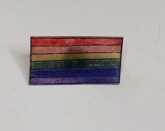 Pin's drapeau de la fierté homosexuelle