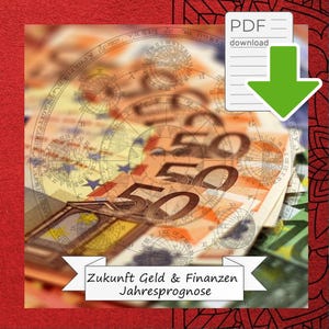 Zukunft Geld und Finanzen • Beginn wählbar • Horoskop PDF-Download