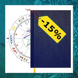 Geburtshoroskop personalisiertes Sternzeichen-Buch einzigartiges Geschenk Hardcover OHNE LOGO