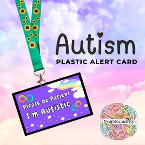 ¡Insignia de identificación de autismo de ensueño!
