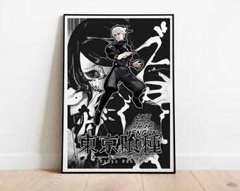 Tokyo Ghoul Poster Etsy Tokyo Ghoul Poster Etsy