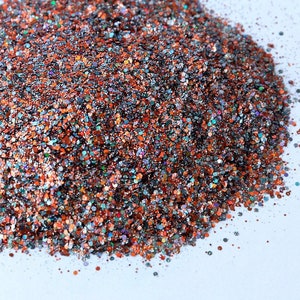 Pumpkin Spice Latte / Orange Chunky Mix Glitter