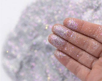 Lady Glitter Sparkles | Silver glitter