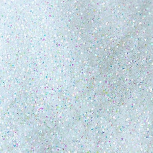 Olaf, Brillo holográfico fino, Brillo de ópalo blanco, Brillo de ópalo arco iris fino, Brillo fino, Brillo de ópalo iridiscente