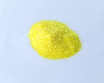 Limoncello, Yellow Glitter, Glitter for tumbler making, Premium glitter, Fine glitter, Craft supplies