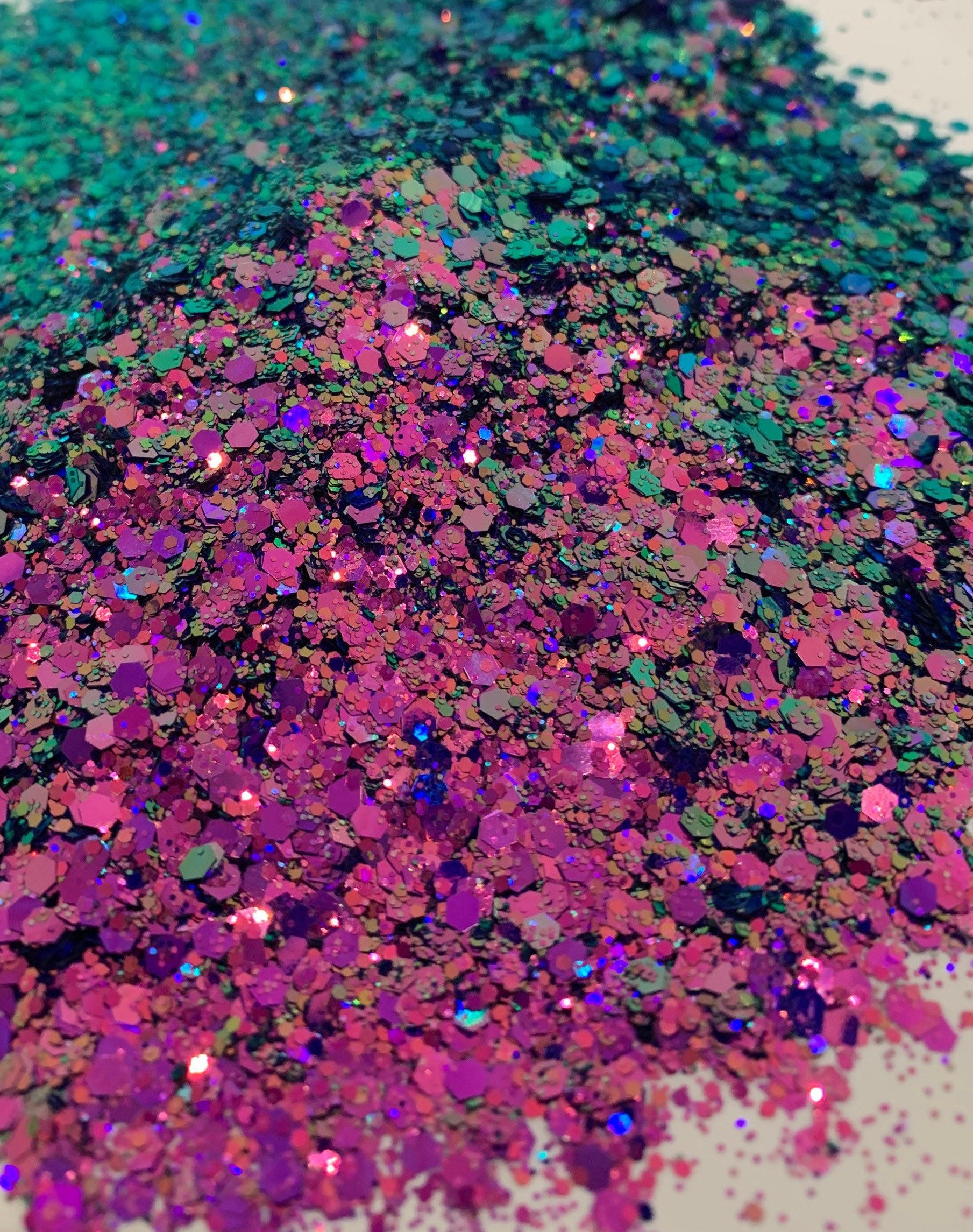 Pink Color Shifting Imagination | Pink Blue Color Shifting Glitter | Chunky Glitter | Color ...