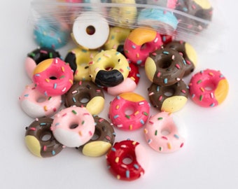 Donut Forget About Me, Polymer Donut, Polymer for tumblers