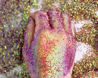 Chamäleon, Regenbogen Farbverschieben Glitter, feiner Farbverschieben Glitter, Glitter Gesicht Körper Haar Nailart, Glitter für Becher