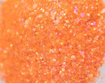 Aperol Spritz, Neon Orange Glitter, Neon Orange Glitter Mix, Bright Orange  Glitter, Orange Glitter, Chunky Glitter Mix
