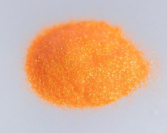 Cheese Puffs | Orange Glitter | Neon Orange Glitter | Iridescent  Orange Glitter