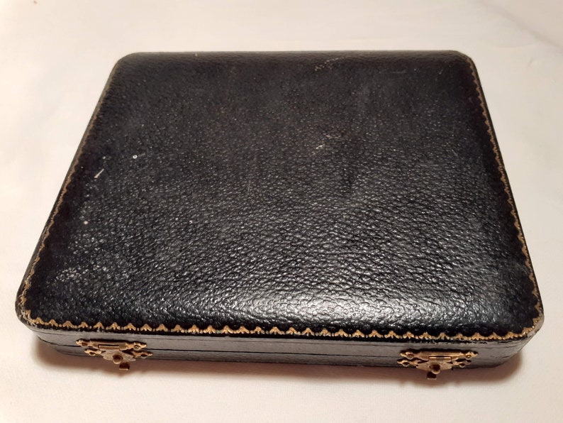 Art Deco Hallmarked Silver Coffee Bean Teaspoons in Original Etsy