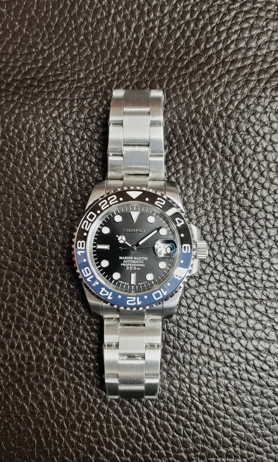 Seiko Mod Mm300 Batman Mod - Etsy UK