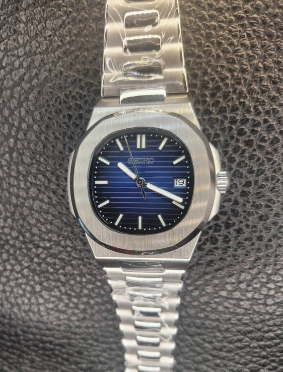 Seiko Black Nautilus Mod – Inarimod