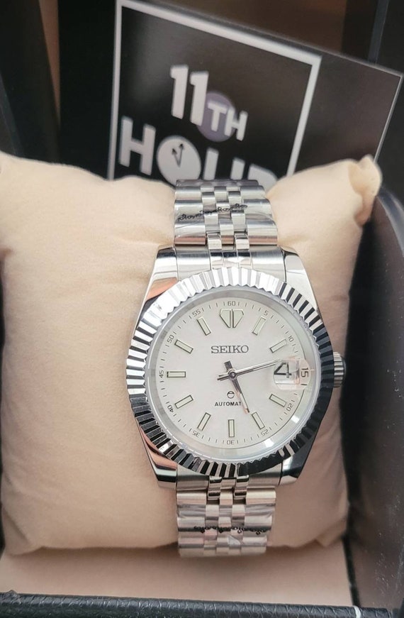Seiko Mod Snowflake Datejust - Etsy 
