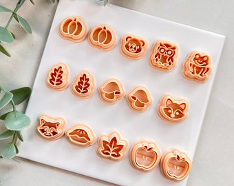 Fall Stud Pack Polymer Clay Cutter