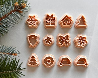 Christmas Stud Pack 1 Polymer Clay Cutter