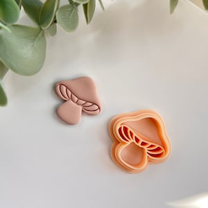 Fall Mushroom Polymer Clay Cutter