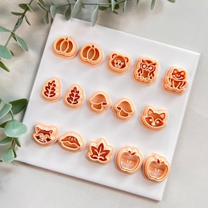 Fall Stud Pack Polymer Clay Cutter