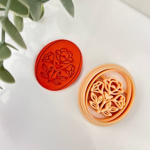 Symmetrical Framed Flower Polymer Clay Cutter | Summer Clay Cutters | Polymer Clay Tools | Clay Earring Cutter | Boho Clay Cutter |