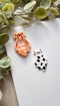 NEW Cow Ghost Polymer Clay Cutter product logo