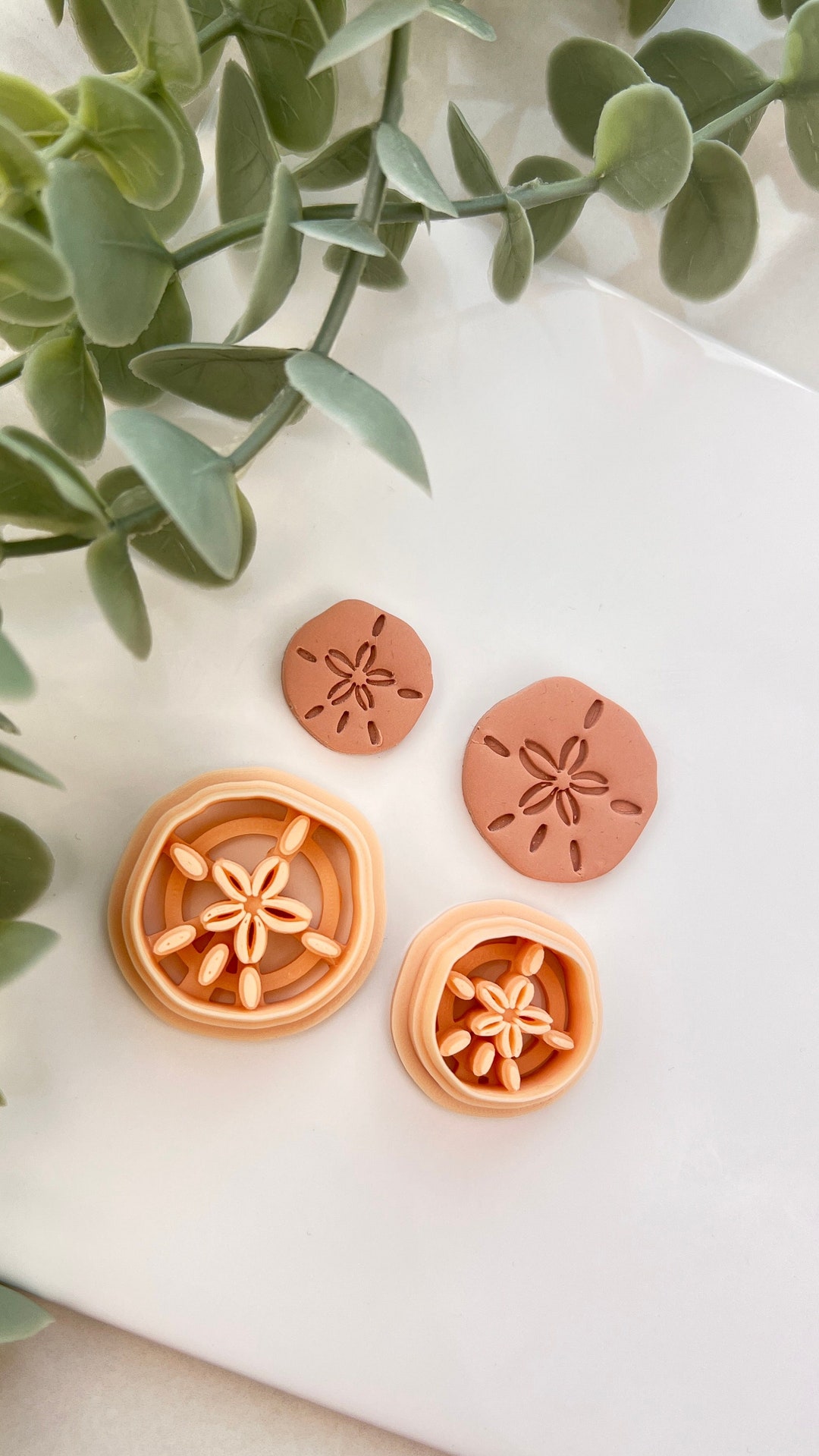 Dollar Sand Polymer Clay Cutter Summer Clay Cutter Polymer Clay