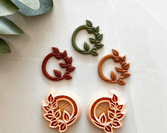 Cutout Circled Branch Polymer Clay Cutter
