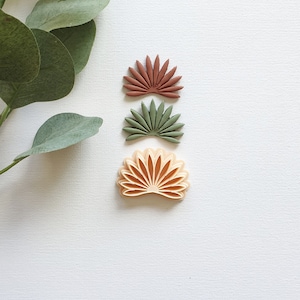 Palm Leaf Polymer Clay Cutter | Leaf Cutter | Boho Cutter | Summer Clay Cutter | Spring Clay Cutter | Polymer Clay Tools | Clay Supplies