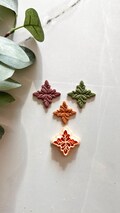 Crossed Leaves Polymer Clay Cutter | Boho Cutter | Embossing Cutter | Botanic Cutter | Floral Clay Cutter | Earring Making Tool | Clay Tool product logo