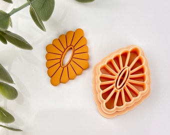 Cutout Scalloped Flower Polymer Clay Cutter