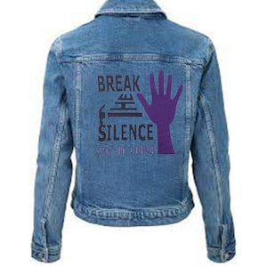 Break the Silence Embroidery Digital Design