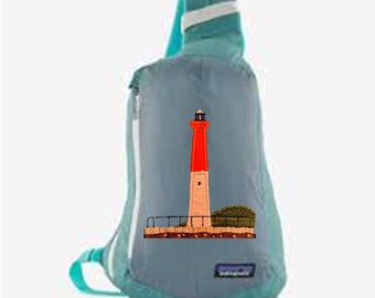 Barnegat NJ Lighthouse Embroidery Applique Digital Design
