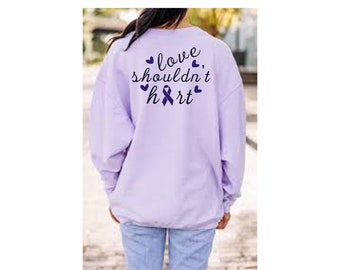 Love Shouldn't Hurt Embroidery Digital Design