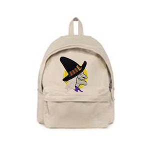 Vintage Witch Nose Halloween Embroidery Applique Digital Design
