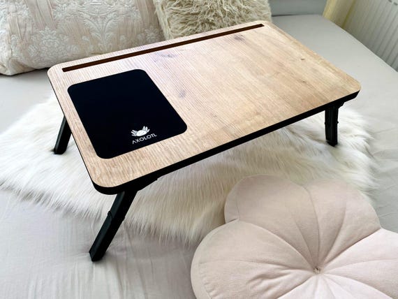 HUANUO Scrivania Portatile Per Laptop Con Cuscino, Con Striscia Antiscivolo &ap; Funzione Di - 3