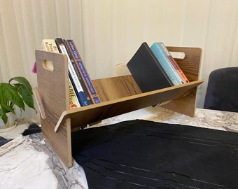 Axolotl Desktop Bookshelf Mini Shelf Desktop Book Organizer 50cm  Lidya Mraf-50 MRFA-1