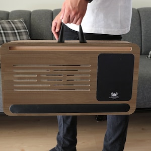 cushioned laptop stand that you can take with you