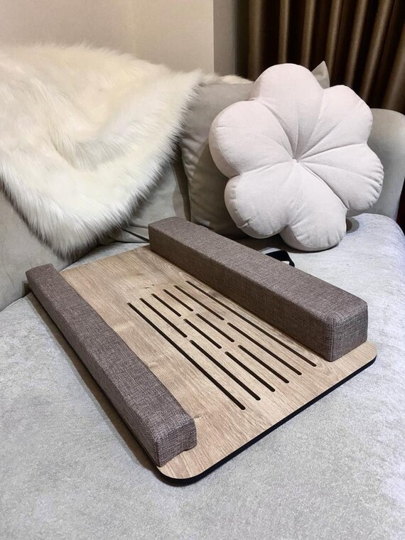 HUANUO Scrivania Portatile Per Laptop Con Cuscino, Con Striscia Antiscivolo &ap; Funzione Di - copertina
