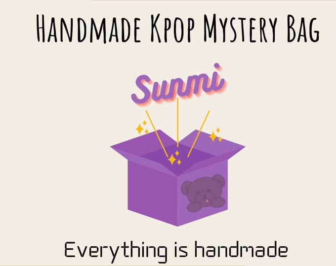 Sunmi Kpop Handmade Mystery Blind Box | Choose your Bias