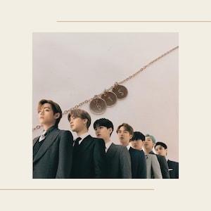 BTS Bangtan Kpop Necklace Bracelet Pendant | Jin Jimin Jungkook RM V Jhope Suga