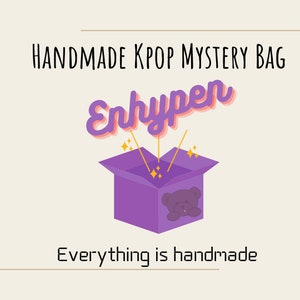 Enhypen Kpop Handmade Mystery Bag Blind Box | Choose your Bias