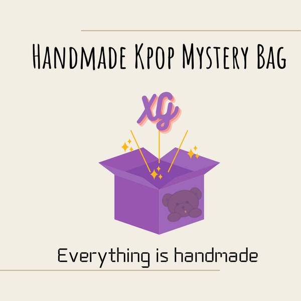 XG Jpop Kpop Handmade Mystery Bag Blind Box | Choose your Bias