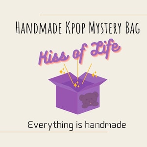 Kuss des Lebens KIOF Kpop Handmade Mystery Bag Blind Box | Wähle die Schräglage