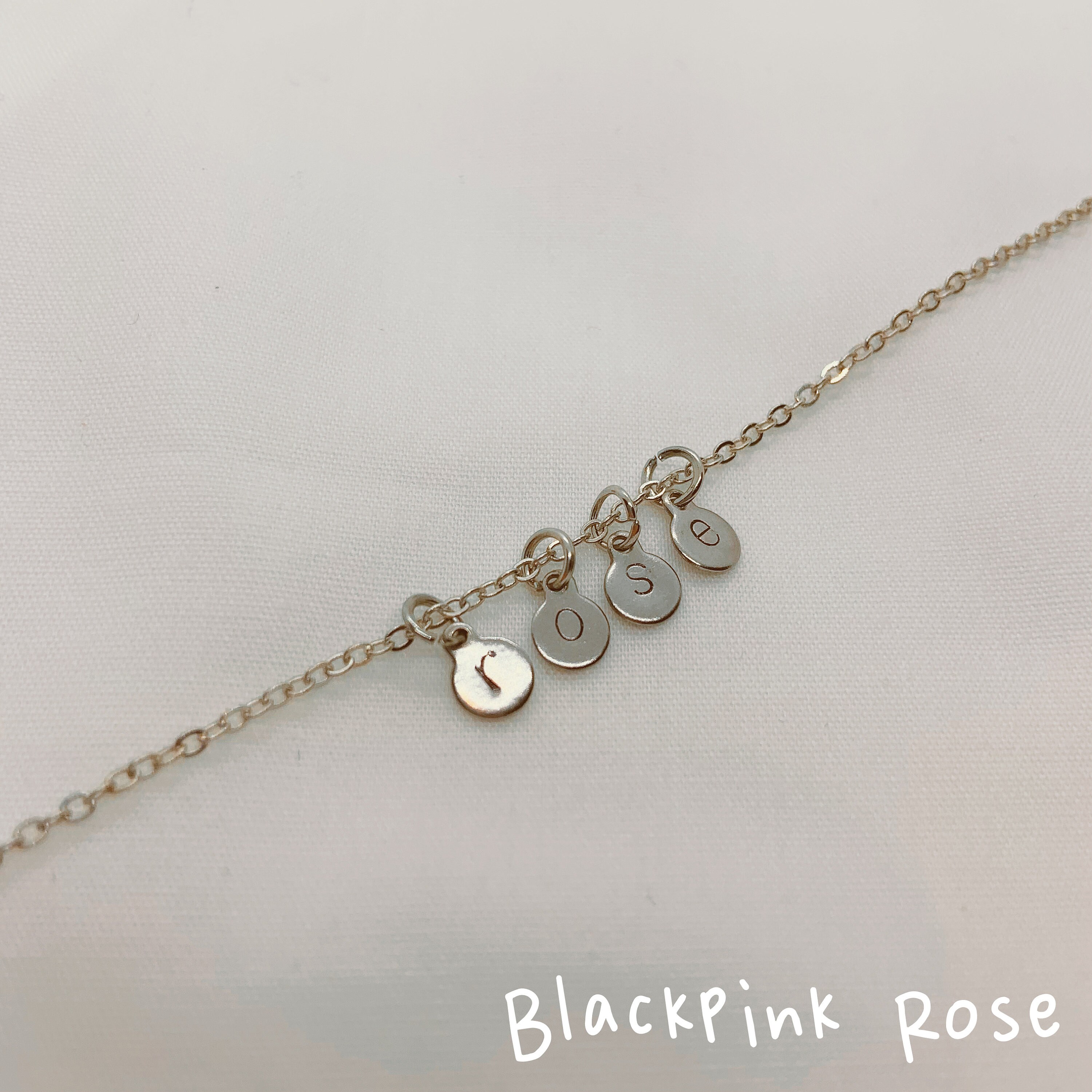 BLACKPINK Kpop パーソナライズネックレス ブレスレット BLACKPINK Kpop パーソナライズネックレス ブレスレット